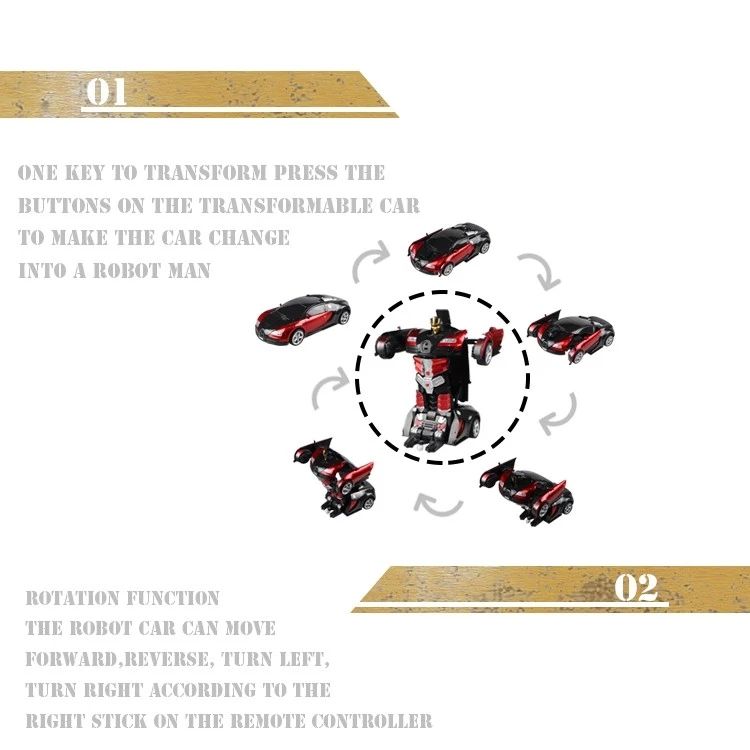 1:12 Bugatti Remote Control Transformer - Image 5
