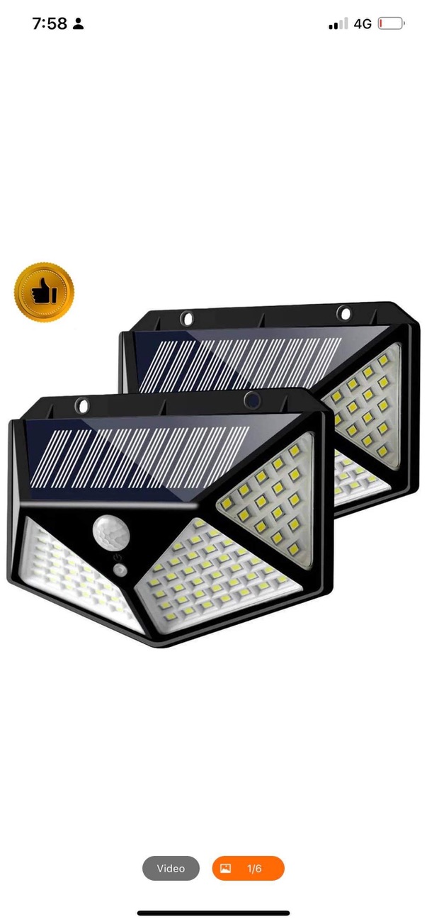 Solar Gutter Light