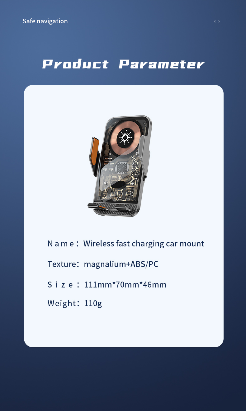 Phone holder+15W wireless charging-HL87 - Image 12