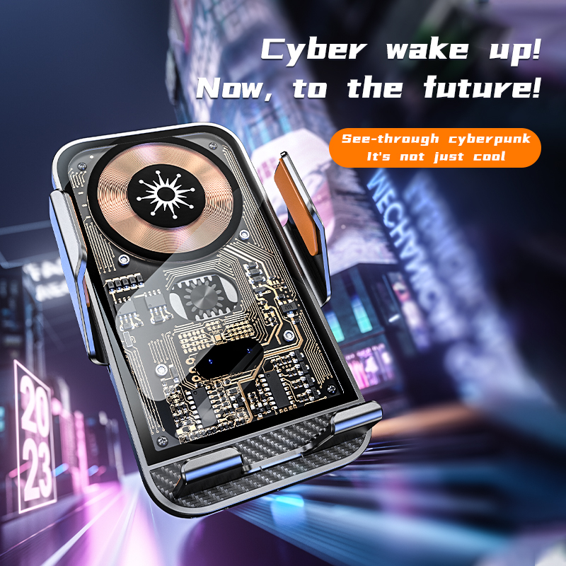 Phone holder+15W wireless charging-HL87 - Image 4