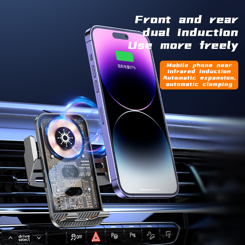 Phone holder+15W wireless charging-HL87