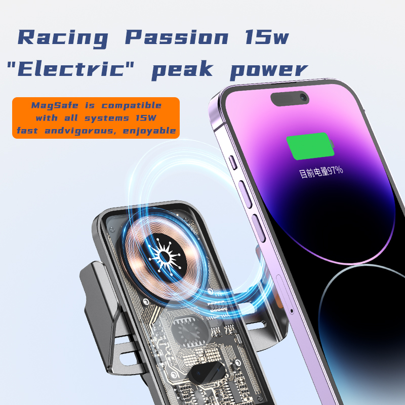 Phone holder+15W wireless charging-HL87 - Image 3