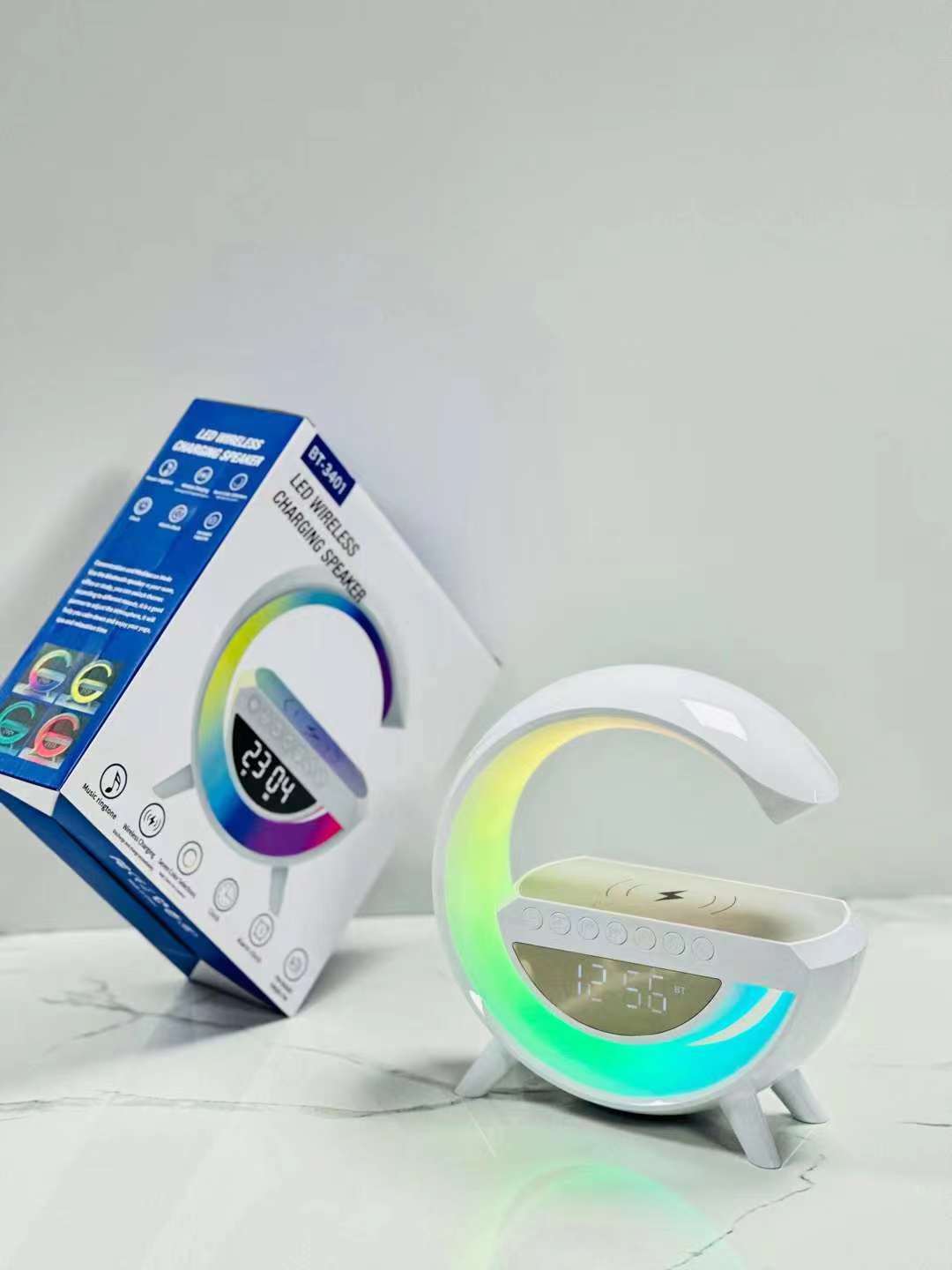 LED Wireless Charging Speaker - Image 5